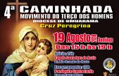 Movimento Terço dos Homens realizará sua 4ª Caminhada