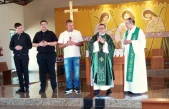 Novos seminaristas são acolhidos com Santa Missa em Umuarama