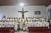 Bispo Diocesano preside Missa pelo Jubileu dos Diáconos na Paróquia São Lourenço