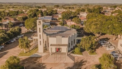 Paróquia da Diocese é a primeira a gerar energia solar