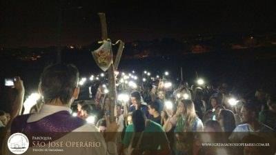 Primeira Caminhada Penitencial é realizada em Umuarama