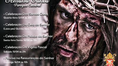 Confira a programação da Semana Santa na Catedral