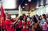 Missa de Nossa Senhora da Rosa Mística reúne centenas de pessoas