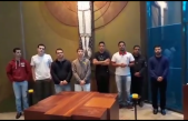 Seminaristas da Diocese enviam recado aos padres pelo seu Dia