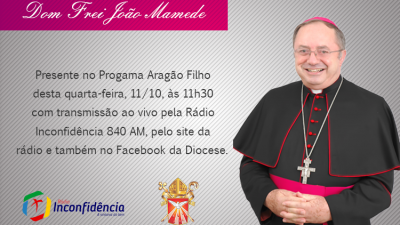 Dom Mamede concederá entrevista para o programa do Aragão Filho