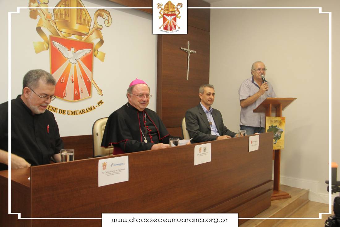 Dom Mamede na coletiva de imprensa da CF 2017