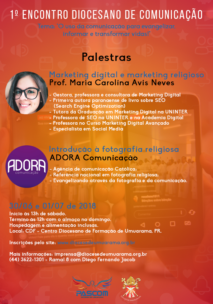 1º Encontro Diocesano de Comunicação da Diocese de Umuarama