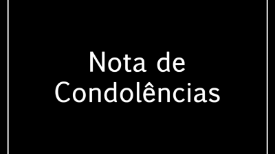 NOTA DE CONDOLÊNCIAS