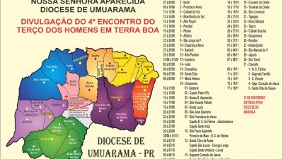 Movimento Terço dos Homens recebe imagem Peregrina de Nossa Senhora Aparecida