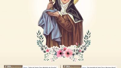 Paróquia Santa Clara realiza novena e festa da Padroeira