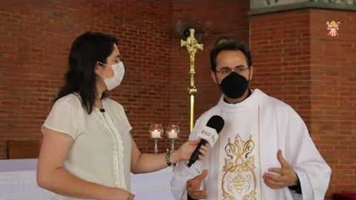 Missa e benção às máscaras que serão doadas, marca a conclusão desse trabalho