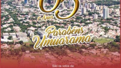 Diocese parabeniza Umuarama pelo seu 65º aniversário