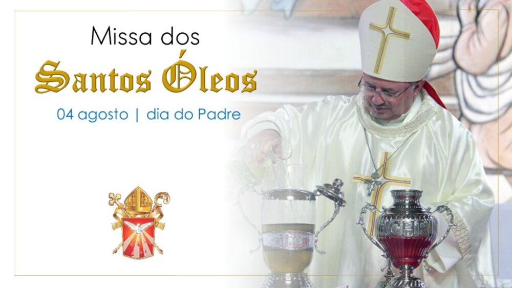 Celebre conosco a Missa dos Santos Óleos e o Dia do Padre