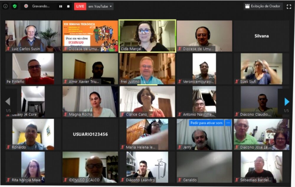 XIX Semana Teológica , sucesso nas mídias digitais