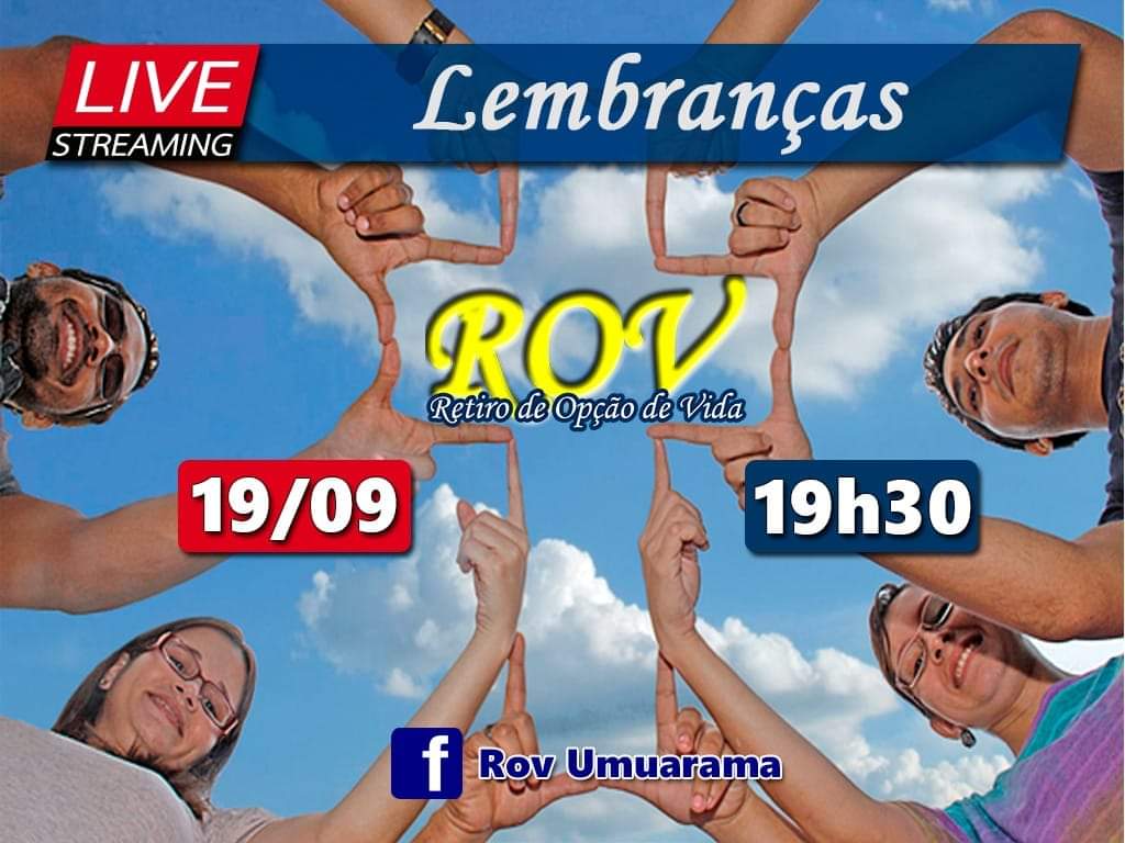 Retiro Opção de Vida realizará encontro on line com tema 
