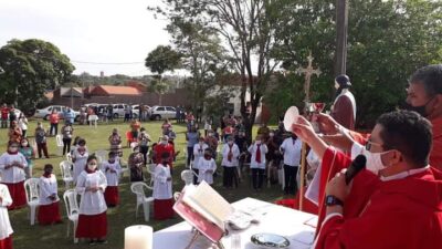 Foi comemorado neste domingo a Solenidade do Padroeiro São Lucas