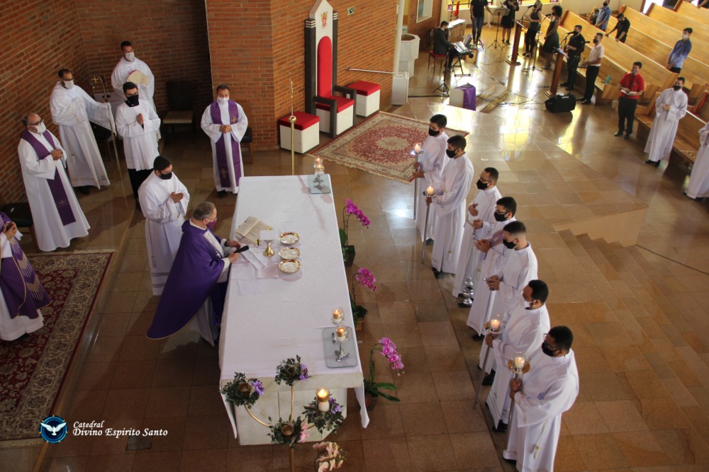Seminaristas receberam os Ritos de Admissão às Ordens Sacras