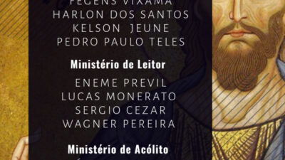 Seminaristas receberão o Rito de Admissão e os Ministérios que antecedem a ordenação