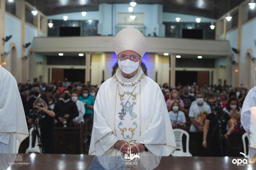 “É uma rainha vestida de ouro de Ofir”, diz Dom João Mamede em referência à Padroeira do Paraná