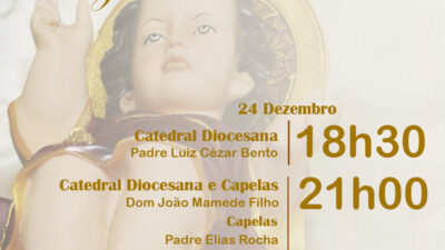 Paróquias da Diocese divulgam horários das Missas da Vigília de Natal e do dia 25