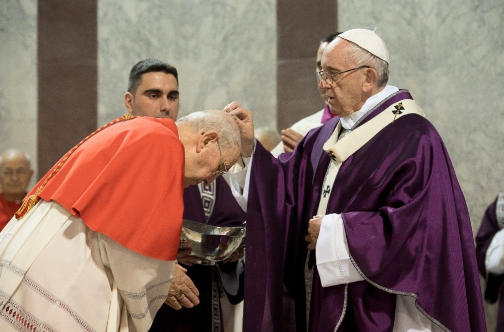 Rito de imposição das Cinzas será diferente em tempo de pandemia