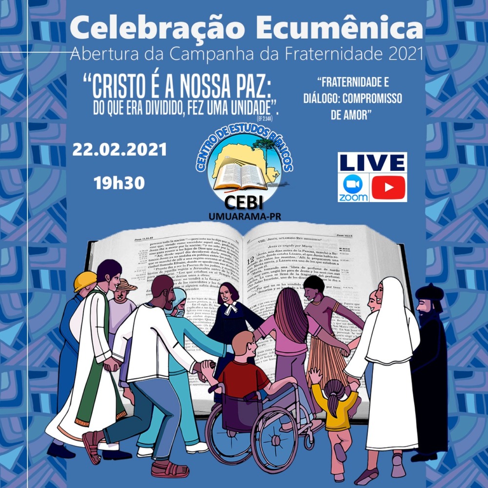 Live de abertura da Ciranda de Círculos Bíblicos da Campanha da Fraternidade Ecumênica 2021