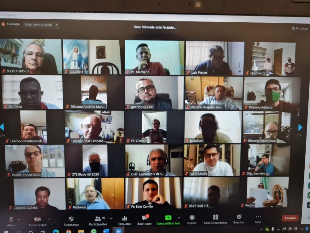 Primeira reunião do Clero de 2021