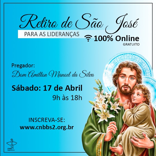 CNBB Sul 2 promove retiro online para viver o Ano de São José
