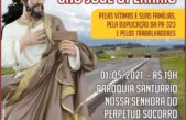 Missa do dia do trabalhador celebrará pelas famílias das vítimas da PR-323 e pela duplicação da Rodovia