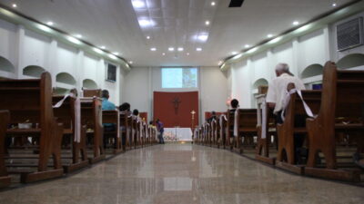 Missa do dia do trabalhador celebrou pelas famílias das vítimas da PR-323 e pela duplicação da Rodovia