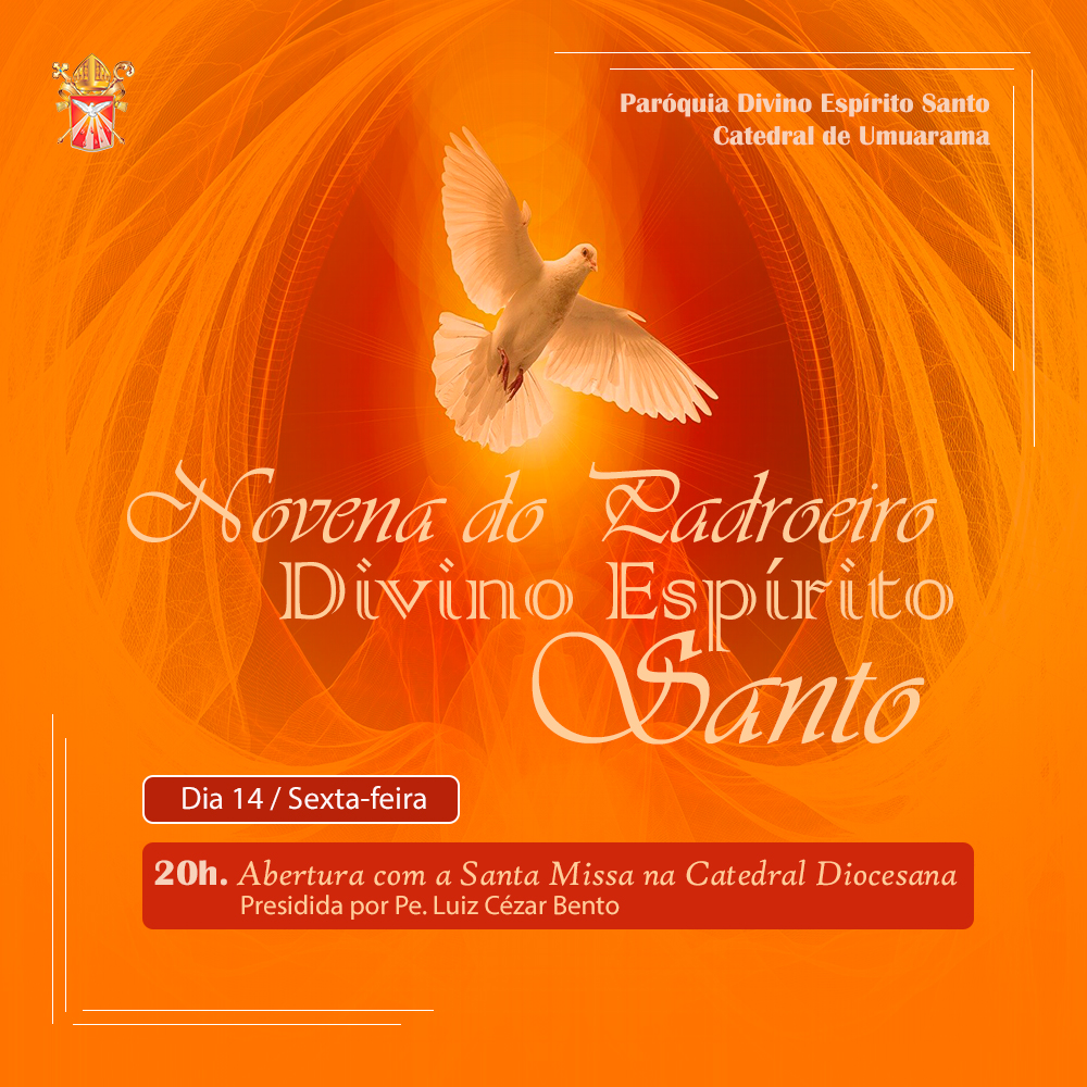 Diocese de Umuarama e Catedral se preparam para celebrar a Novena do Padroeiro