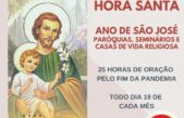 Diocese fará 25 horas de oração pelo fim da Pandemia