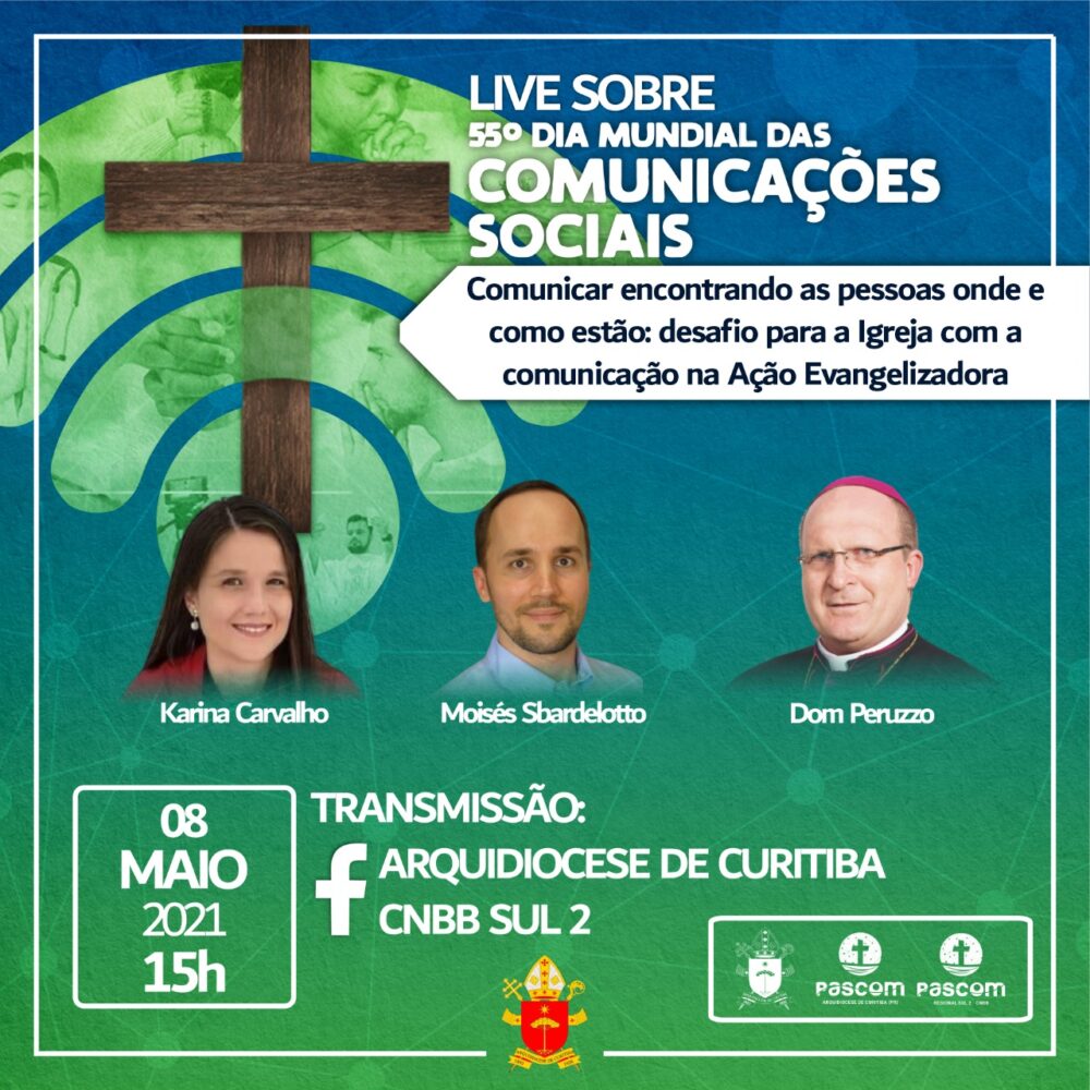 Live em preparação ao 55º Dia Mundial das Comunicações sociais