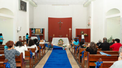 Solenidade de Nossa Senhora de Perpétuo Socorro teve benção dos veículos e distribuição de tapetes