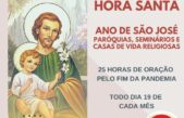 25 horas de oração: Ano de São José e pelo fim da pandemia