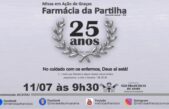 Farmácia da Partilha comemora Jubileu de Prata