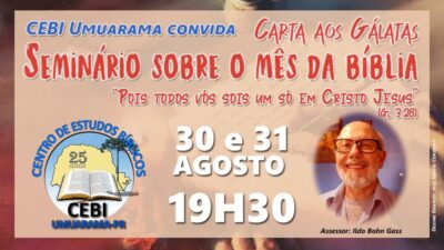 Bodas de Ouro do Mês da Bíblia e o convite do CEBI