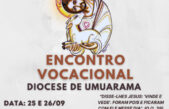 Encontro Vocacional acontecerá neste final de semana