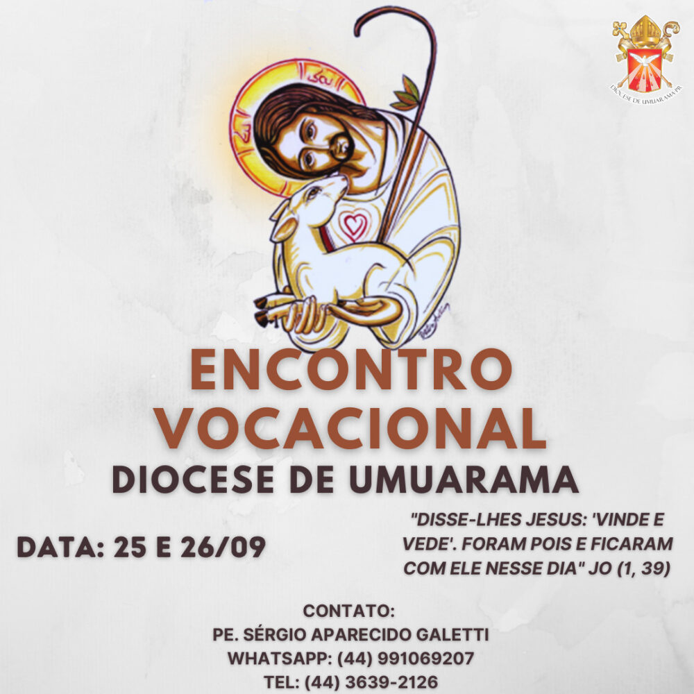 Encontro Vocacional acontecerá neste final de semana