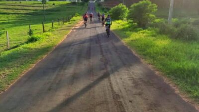 Turismo Religioso: Grupo realiza pedal da fé no Caminho dos Santuários