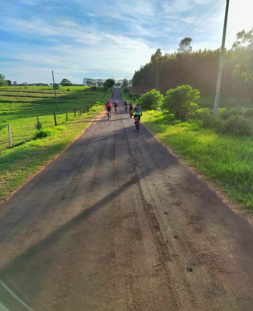 Turismo Religioso: Grupo realiza pedal da fé no Caminho dos Santuários
