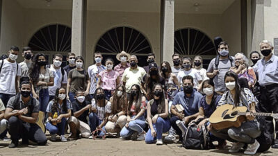 Santuário Nossa Senhora do Perpétuo Socorro recebe Jovens em peregrinação