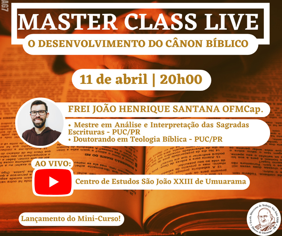 Master Class - Novidade No Centro De Estudos Teológicos