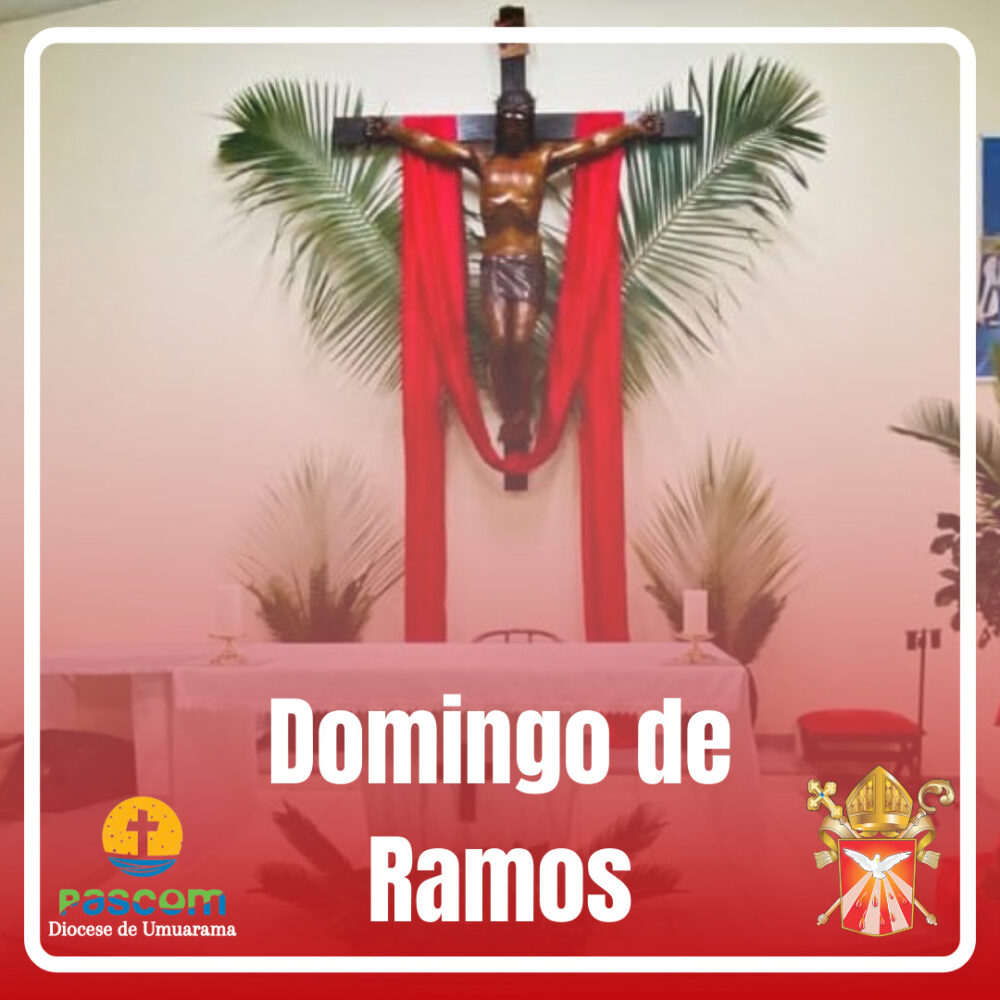 Domingo de Ramos: doação da vida de Cristo por amor a nós