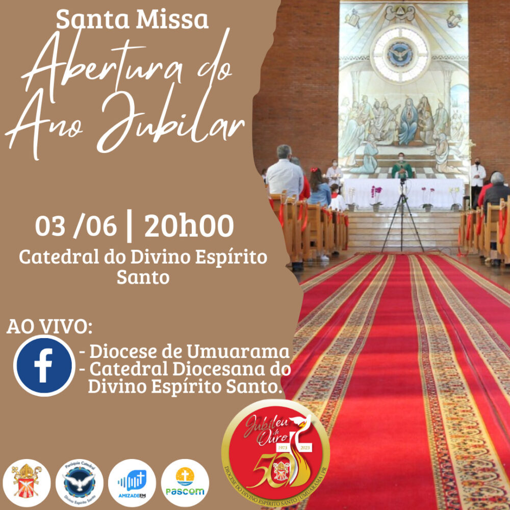 Abertura do Ano Jubilar será com missa solene na Catedral