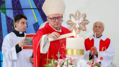 Primeira visita Pastoral do Jubileu de Ouro foi na Paróquia Nossa Senhora de Fátima de Cruzeiro do Oeste