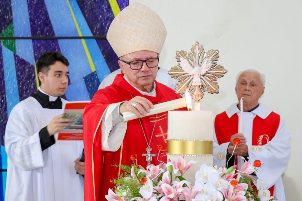 Primeira visita Pastoral do Jubileu de Ouro foi na Paróquia Nossa Senhora de Fátima de Cruzeiro do Oeste