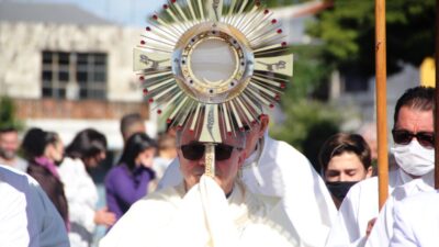 Diocese celebrou Corpus Christi com missas e procissões