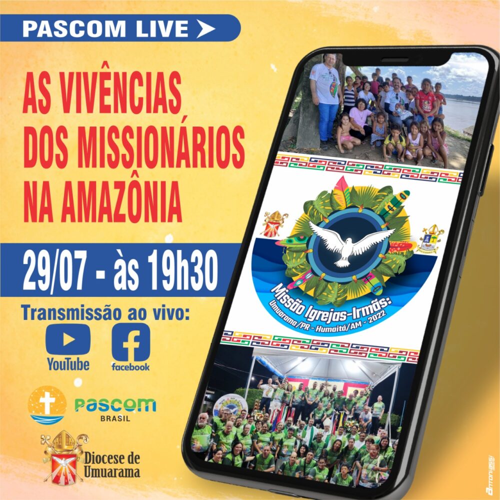 PASCOM LIVE: 25 dias fazendo missão na Amazônia