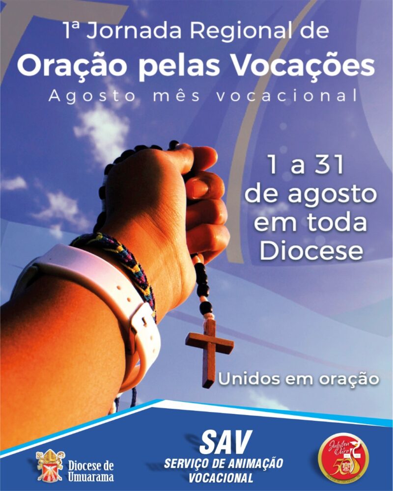 1ª Jornada Regional de Oração pelas Vocações acontecerá na Diocese
